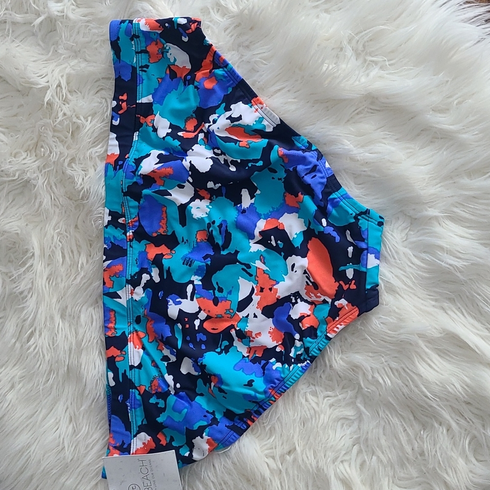 Eco Beach Swim Hipster. NWT Size XL. Multicolor - Picture 2 of 6